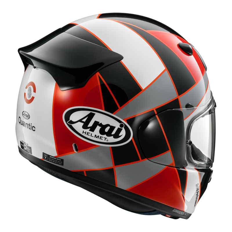 ARAI Quantic Helm - Peak Red