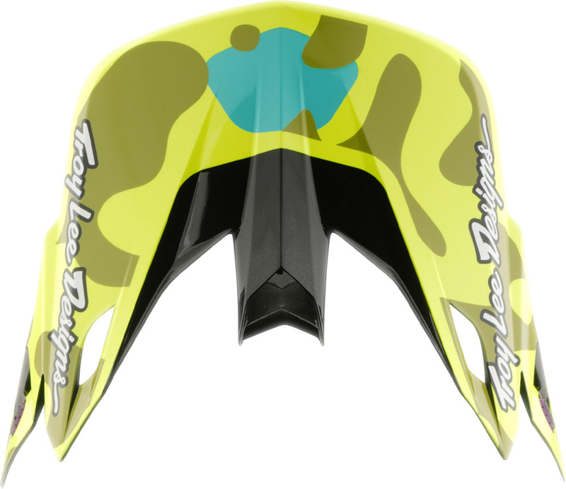 TROY LEE DESIGNS SE5 Composite Helmschirm - Myth Pumice