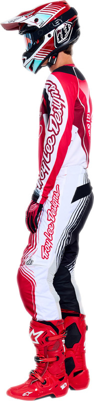 TROY LEE DESIGNS GP Pro Hose - Streamline Rot/Schwarz