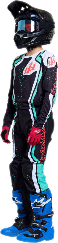 TROY LEE DESIGNS GP Pro Jugendhose - Roller Schwarz/Teal