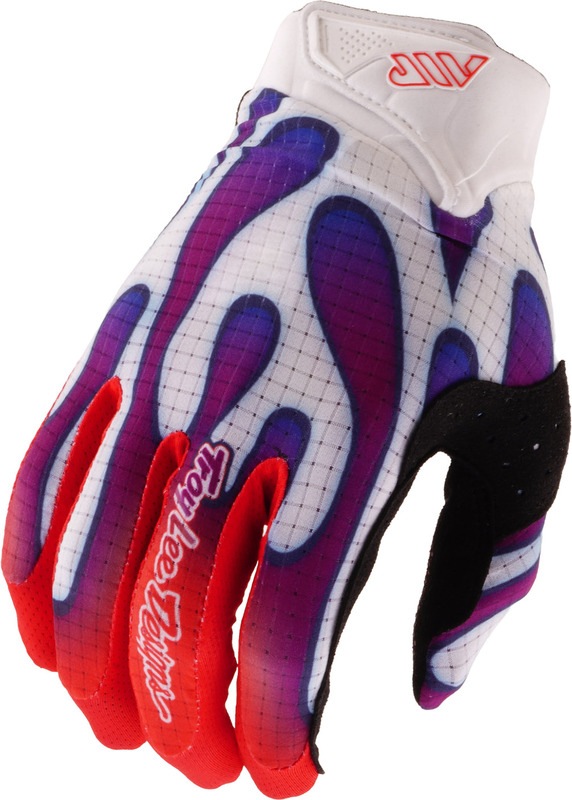 TROY LEE DESIGNS Air Jugend-Handschuhe - Overspray Weiß/Violett