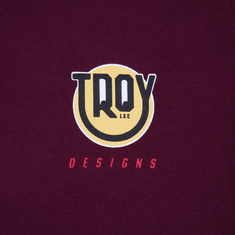 TROY LEE DESIGNS Happy Dayz Damen T-Shirt - Sangria