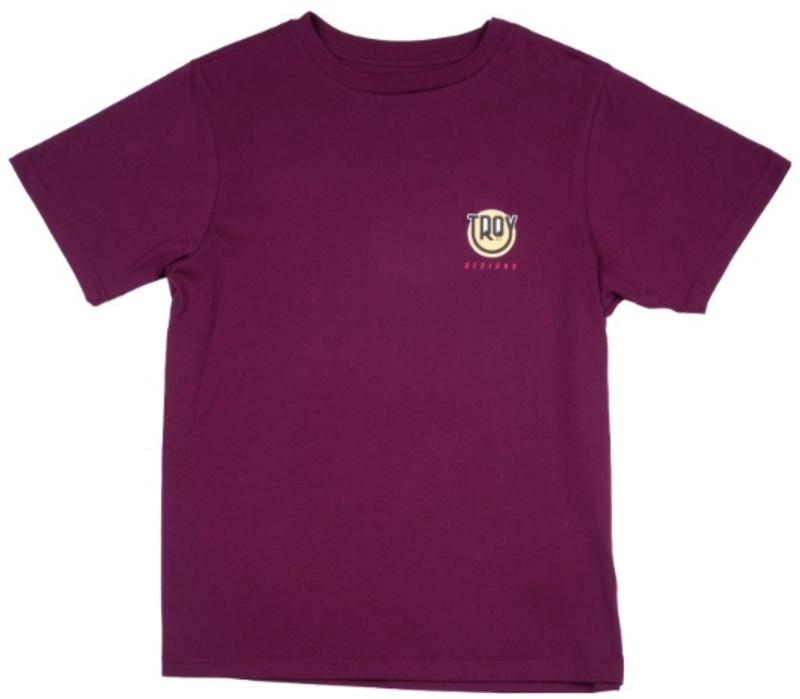 TROY LEE DESIGNS Happy Dayz Damen T-Shirt - Sangria