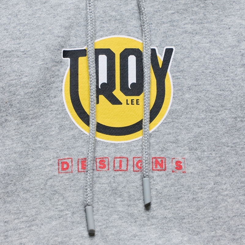 TROY LEE DESIGNS Happy Dayz Hoodie - Gray Heather