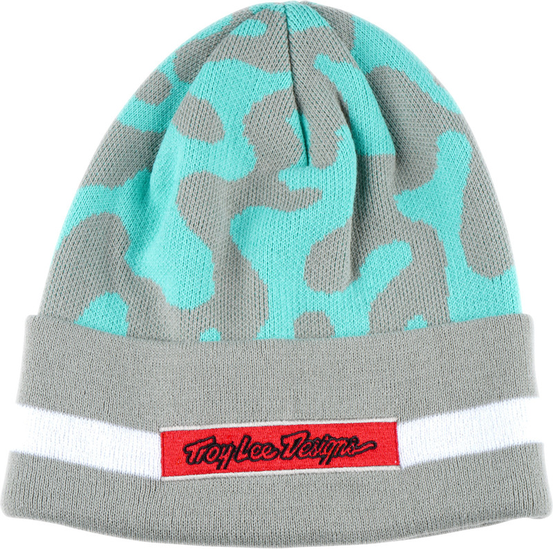 TROY LEE DESIGNS Flow Camo Mütze - Sage/Teal