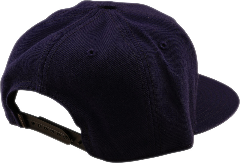 TROY LEE DESIGNS Flat Bill Snapback Imprint Cap - Indigo