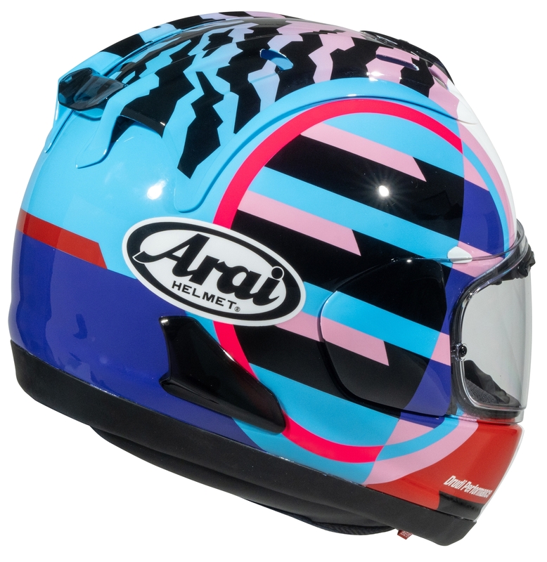 ARAI RX-7V EVO Helm - Spectre Cyan