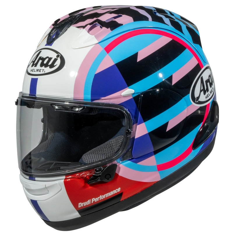 ARAI RX-7V EVO Helm - Spectre Cyan