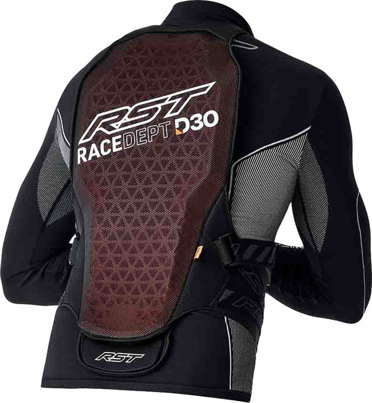 RST Race Dept D3O Back Protector Harness