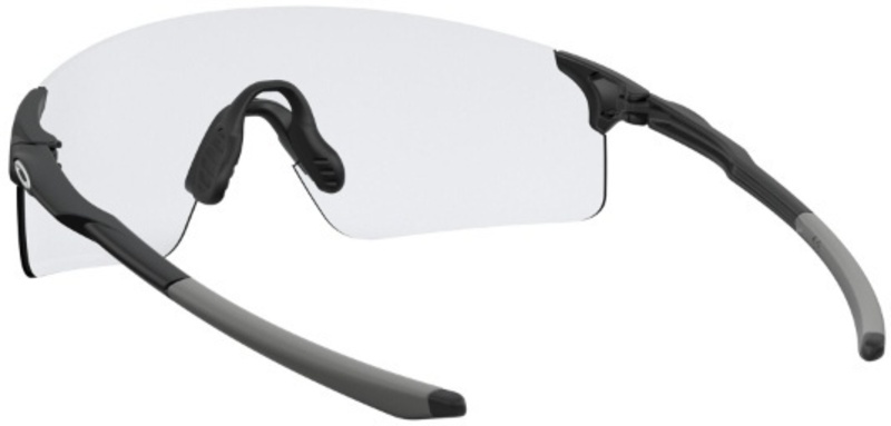 OAKLEY EVZero Blades Sonnenbrille Matte Black - Clear to Black Iridium Photochromic Gläser