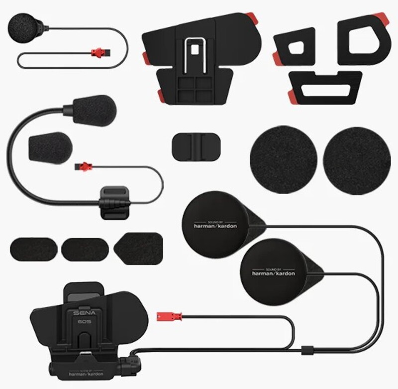 SENA Clamp Kit with Universal Microphone Kit for 60S Helmet