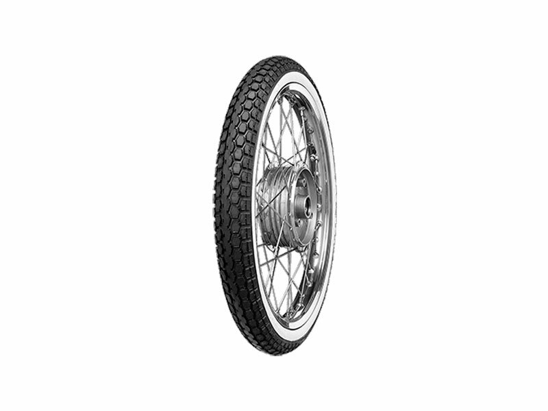 CONTINENTAL Reifen KKS 10 WW Weißwand 2.00-19 M/C 24B TT