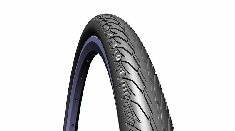 MITAS Reifen Flash V66 700X28C Rigid Classic Pannenschutz + Reflex