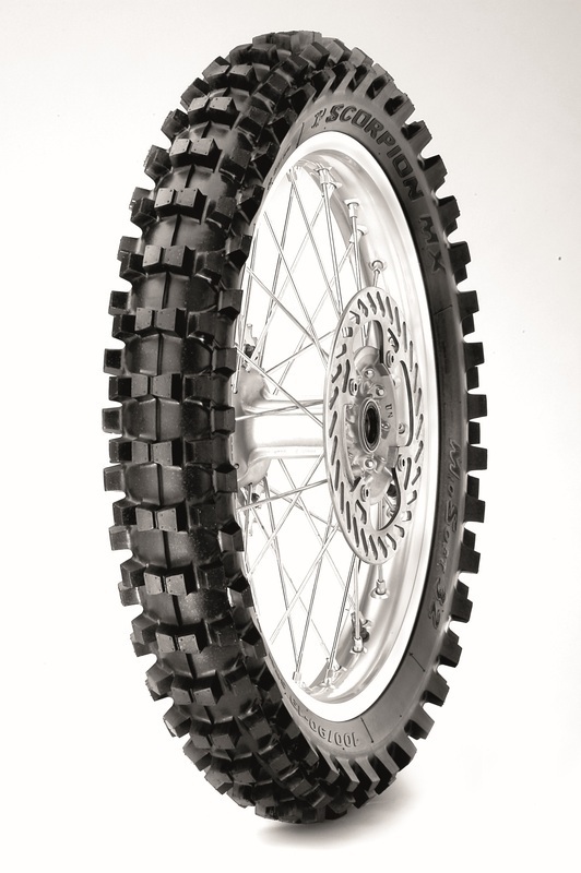 PIRELLI Reifen SCORPION MX32 MID SOFT 90/100-14 NHS 49M TT