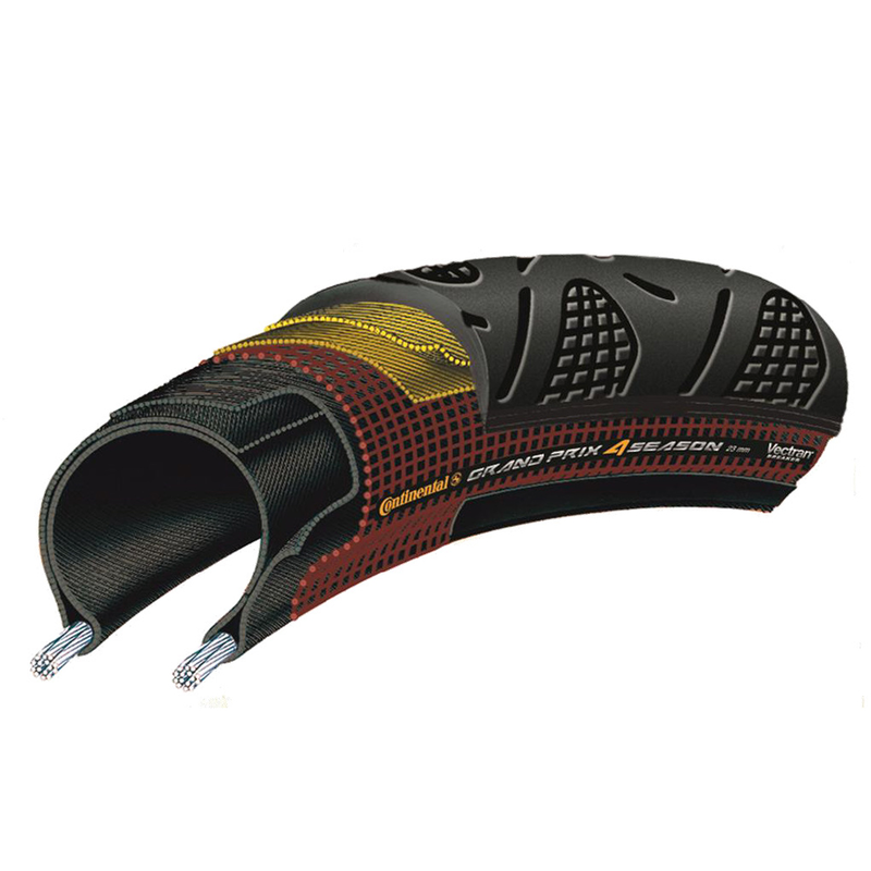 CONTINENTAL Reifen Grand Prix 4-Season 700x23c, Faltbar