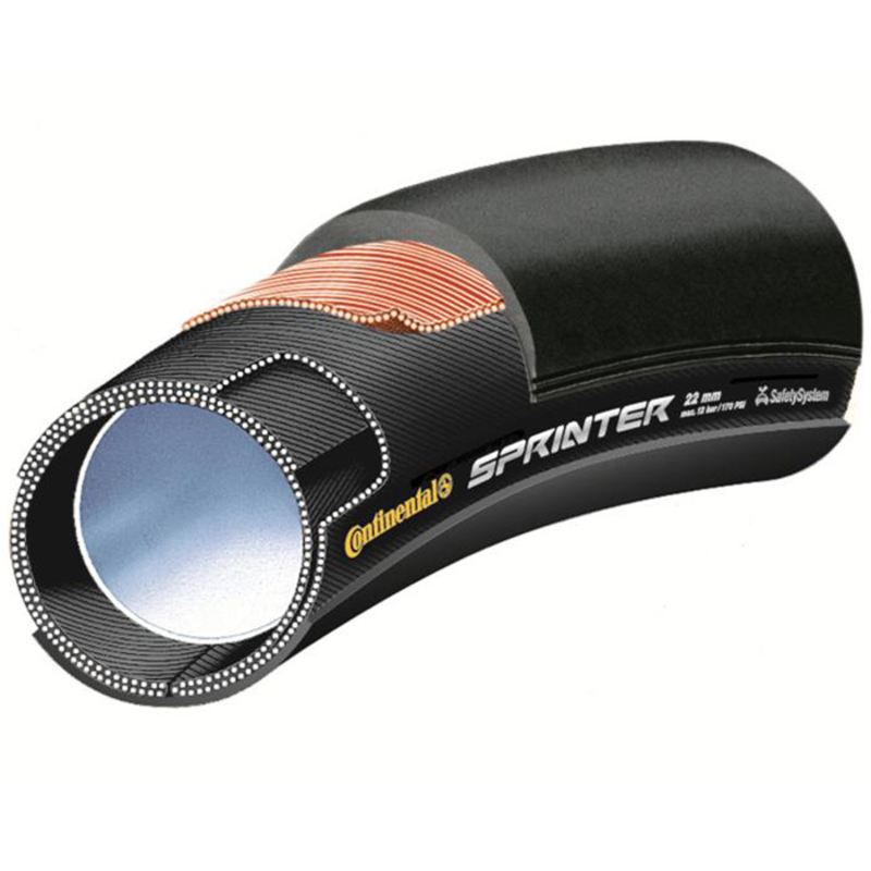 CONTINENTAL Schlauchreifen Sprinter 28x25 mm