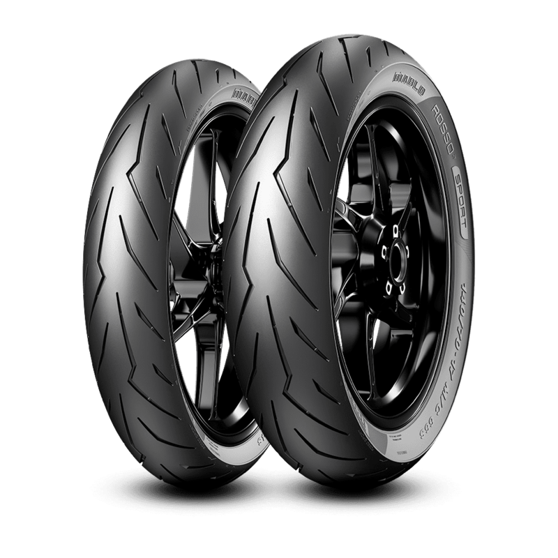 PIRELLI Reifen DIABLO ROSSO SPORT 100/80-17 M/C 52S TL